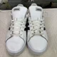 thumbnail image 2 of Ad-id-as Mens Size 10 White/Black Sneakers Comfortable Casual Athletic Shoes, 2 of 6