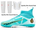 thumbnail image 4 of Botas de fútbol FG/TF para hombre, zapatillas de fútbol sala profesionales unisex para niños, zapatillas de fútbol para entrenamiento al aire libre y césped para niños, 4 of 5