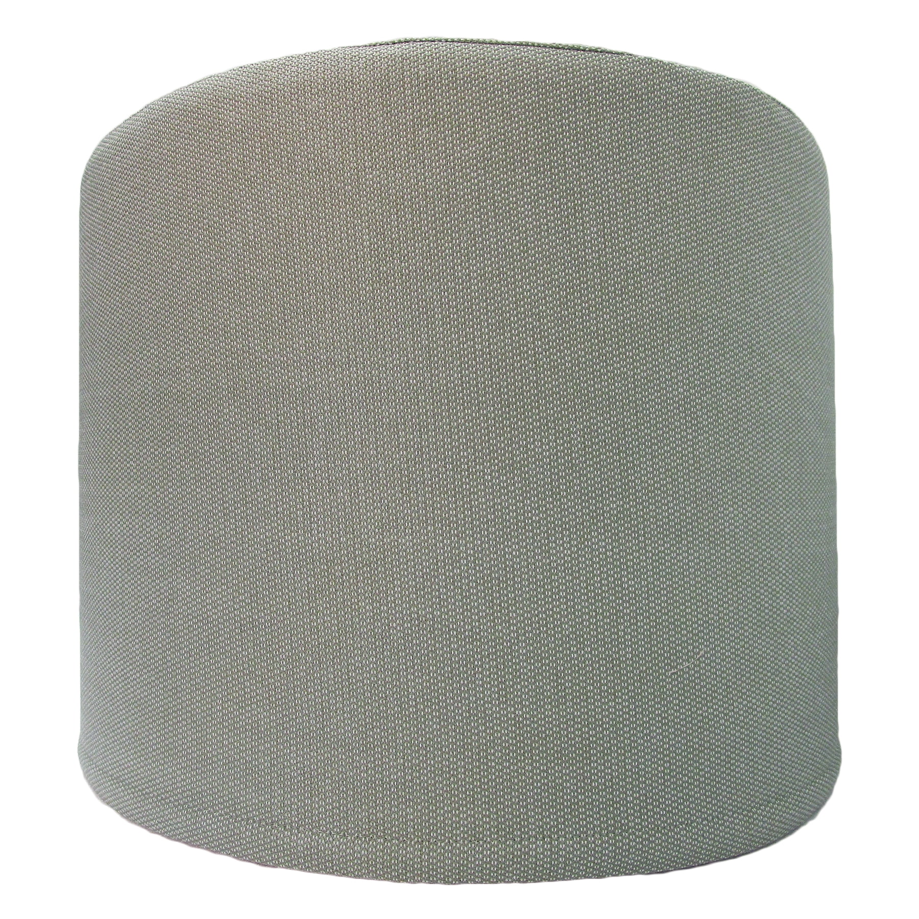 Better Homes & Gardens Round Outdoor Pouf Ottoman, Green, 20 in x 15 in, 1-Piece