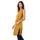 thumbnail image 2 of Chaleco ligero tejido con bolsas color Mostaza AMAD Casual para mujer Talla S, 2 of 5
