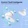 thumbnail image 3 of Audífonos In-ear Inalámbricos 1hora Aut205 Blanco Auriculares Inalambricos Bluetooth 5.3 Con Microfono, 3 of 7