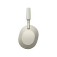 thumbnail image 5 of Sony WH-1000XM5 Wireless Noise Canceling Over-Ear Headphones (Silver) Bundle, 5 of 8