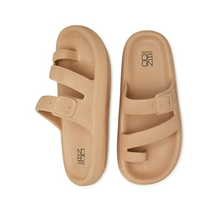 

No Boundaries Womens Comfort Slide Toe Thong