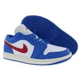 thumbnail image 2 of Nike Air Jordan 1 Low Womens Shoes Size 5, Color: Sport Blue/Gym Red/White/Sail, 2 of 4