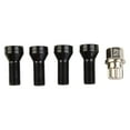thumbnail image 4 of 4pc M14 x1.25 BLACK ALLOY WHEEL LOCKING BOLTS LUG NUTS +KEY FOR BMW MINI R50, 4 of 11