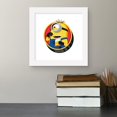 thumbnail image 3 of Gallery Pops Despicable Me 4 - Carl Character Badge Wall Art, White Framed Version, 12" x 12", 3 of 5