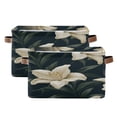 thumbnail image 2 of Square Storage Basket 14.2*10.2*8.3 Inch One Sizex2 Shelf Basket Open Home Storage Bins Bedroom Storage Basket Closet Storage Stylish Decor Pretty Lovely Lilies, 2 of 9