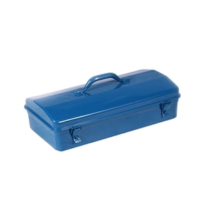 Boîte à outils en fer Rangement polyvalent Organisateur de métal avec poignée épaissée Outils de réparation à main scellés Étui pour garage Atelier 1.3kg
