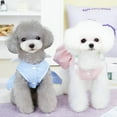 thumbnail image 6 of Dog Harness Dress, NO Pull Dog Harness with Angel Wings, Pet Dress for Puppy Small Medium Dogs Blue XS, 6 of 6