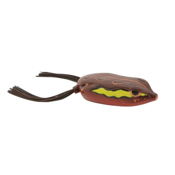 Spro Bronzeye Frog Jr. Topwater Lure, 60mm, 2-3/8", 1/2oz, Natural Red