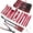 Red, variant on RoveNova 19Pcs Trim Removal Tool,Car Panel Door Audio Trim Removal Tool Kit, Auto Clip Pliers Fastener Remover Pry Tool Set with Storage Bag