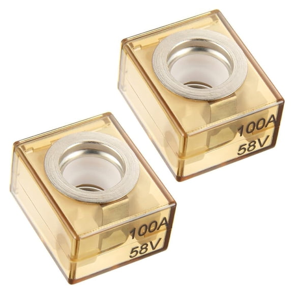 2 Pack 100A/150A/200A/350A/300A Marine Battery Fuse Ip66 Waterproof Terminal Fuses (Mrbf) Fit For Marine And Rv Applications