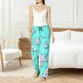 thumbnail image 4 of Sikiie Seashell And Starfish Women’s Ultra-Soft Comfy Lounge Pants Sleepwear Comfy Lounge Pants Drawstring Sleep Bottoms with PocketsMedium, 4 of 6