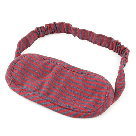 Red Mask Cover - Outdoor Traveling Cotton Blends Elastic Sleeping Eyes Shade Cover Mask