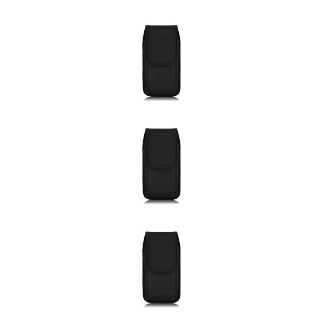 Inteprter Riñonera para teléfono móvil Estuche para organización de almacenamiento de nailon Vertical M Type1 NO1