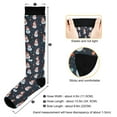 thumbnail image 3 of joogoo Christmas Snowmans Socks Women Men Knee High Sock, 3 of 8