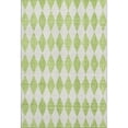 thumbnail image 2 of Addison Rugs Mayfield Washable Transitional Diamonds Lime Rectangle Rug, 10' x 14', 2 of 6