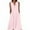 Pink, variant on Dresses for Women Summer Casual A-line Dress Solid Color Print Sleeveless Long Dresses Oversized V-Neck Beach Flowy Midi Dresses with Pockets (S-5XL)
