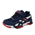 thumbnail image 2 of Boy's Breathable Mesh Shoes Boy's Leather Casual Running Shoes, 2 of 3