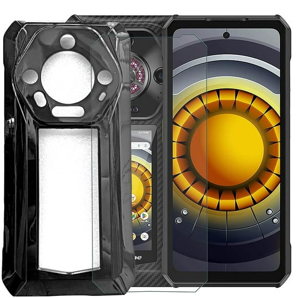 Funda y Protector de Pantalla TNKISRY para Ulefone Armor 30 Pro 6.95"