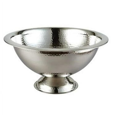 15 in. & 3 gal Hammered Punch Bowl