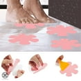 thumbnail image 6 of Luxtrada 20Pcs Bathtub Stickers Non-Slip Shower Safety Treads Adhesive Appliques with Scraper, Bright Colourful Flower Decals Anti-Slip for Bath Tub, Stairs, Shower Room and Other Slippery Surfaces, 6 of 9