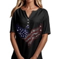 thumbnail image 6 of 250th Anniversary USA Shirts for Women American Flag T-Shirt 4th of July Shirt 250 Years Birthday Patriotic Tops, 6 of 6