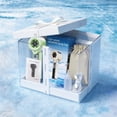 thumbnail image 3 of Hangfan portable spray handheld fan [19H maximum cooling time], 3000mAh USB rechargeable spray fan, 100 gear adjustable, mini fan, suitable for travel/shopping/makeup - summer female gift-Green, 3 of 8