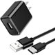 thumbnail image 1 of wonima11 5V 2A USB-C Charger Cable Compatible with Kyocera DuraForce Pro 2 E6910/ E6920, Duraxv Extreme E4810, USB Wall Charger Power Adapter for Kyocera P Sanders, 5ft USB Type-C Cable, 1 of 1