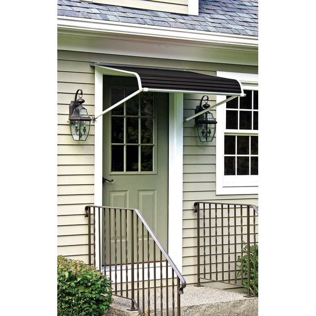 1100 Series Auvent de Porte en Aluminium avec Accoudoirs de Support