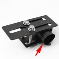 thumbnail image 1 of Soporte de luz de techo de automóvil, soporte de barra de luces LED, accesorio negro, soporte de montaje de luz de acero con alto contenido de carbono 1 pieza, 1 of 8