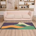 thumbnail image 2 of Yayeee Hallway Runner Rug 2'x6' Non Slip Machine Washable with Rubber Backing, Purple Mountain, 2 of 8
