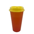 thumbnail image 2 of Cheers.US 500ml Hot Color Changing Cups, Travel Tumbler with Straw and Lid, BPA Free Plastic Acrylic Cup, Reusable Daily Water Tumblers, Portable Party Coffee Tea Cup, Magic Pastel Cup, 2 of 7