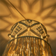 thumbnail image 5 of 2 tapices de pared hechos a mano, pantalla de lámpara de macramé, decoración bohemia, tapiz artesanal, fondo para cabecero colgante, 5 of 5