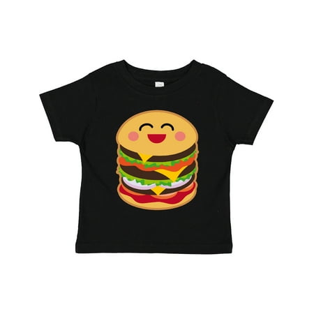 

Inktastic Hamburger Kawaii Boys or Girls Toddler T-Shirt