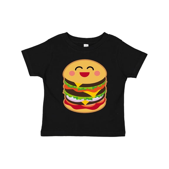 Inktastic Hamburger Kawaii Boys or Girls Toddler T-Shirt