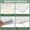 thumbnail image 4 of Livre d'Or, Livre d'Or pour Invités de Mariage, Livre de Signature pour Réception, Décorations et Fournitures de Fête pour Anniversaire et Shower de Mariée, Rose Rose, 4 of 6