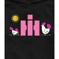 thumbnail image 3 of Case IH - Logo Chickens - Youth and Toddler Pullover Fleece Hoodie, 3 of 5