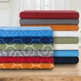 thumbnail image 4 of Superior 4-Count 150 GSM Burgundy Cotton Flannel Sheet Set, Full, 4 of 4