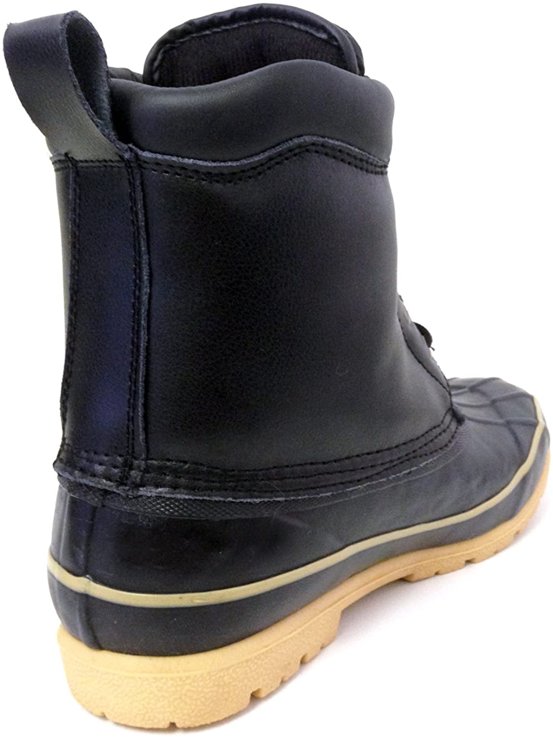 Men's Duck Boots Leather Thermolite Waterproof Hiking Snow Shoes