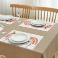 thumbnail image 5 of Placemats Set Of 4 Linen Non Slip Table Mats Colorful Rainbow Cute Dinner Mats for Dining Table Kitchen, 5 of 6