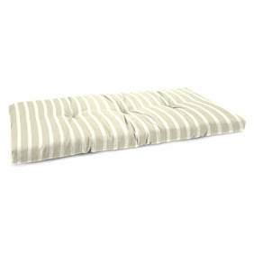 Jordan Manufacturing Outdoor Bench Cushion With Ties Shore Linen