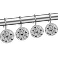 thumbnail image 3 of Deers Trees Silohoette Shower Curtain Hooks Round Crystal Glass, Set of 12 Shower Curtain Rings - Shower Hooks for Curtain Shower Rings, 3 of 4