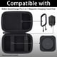 thumbnail image 2 of CREA - Funda rígida coatible con cargador MagSafe de coatible con cargador magnético 2 en 1 de 15 W, cargador inalámbrico plegable con certificación Qi2 BoostCharge Pro, 2 of 5