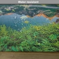 thumbnail image 6 of Ambesonne Nature Place Mats Set of 4, Austrian Alps Mountain, Standard Size, Green Blue, 6 of 6