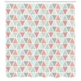 thumbnail image 3 of Ambesonne Pastel Shower Curtain, Harlequin with Crosses, 69"Wx70"L, Multicolor, 3 of 3