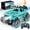 blue, variant on DEERC Pink Remote Control Car for Girls with Fog Mist & Music, 1:16 RC Car with LED Lights for Kids, 2.4Ghz All Terrain SUV Truck Gifts, Off-Road Racing Vehicle Toy Car, Girls Toys