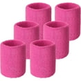 thumbnail image 1 of LAICAIW Lot de 6 Bracelets Anti-Transpiration Bracelets de Sport pour Football Basketball, Course Sports Athlétiques, 1 of 7