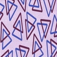 thumbnail image 1 of Ahgly Company Machine Washable Indoor Square Transitional Purple Violet Purple Area Rugs, 5' Square, 1 of 7