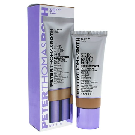 Skin To Die For Mineral Matte Cc Cream Spf 30 Tan By Peter Thomas Roth For Women 1 Oz Cream Walmart Canada